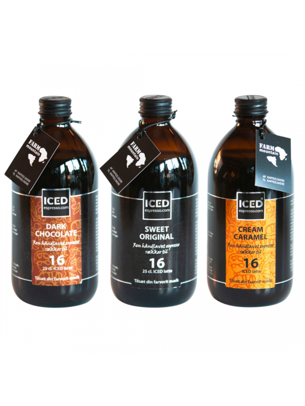 3 x ICED espresso bestseller