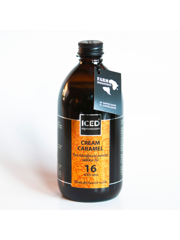 Iced Espresso Cream Caramel, 16 shots - ½ liter