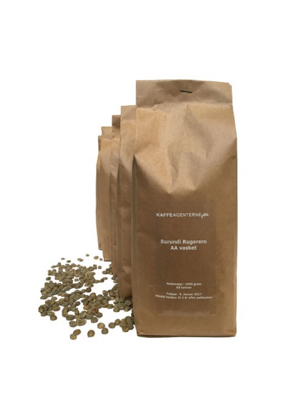 Top 5 pakke, 5 x 1 kg. rå bønner