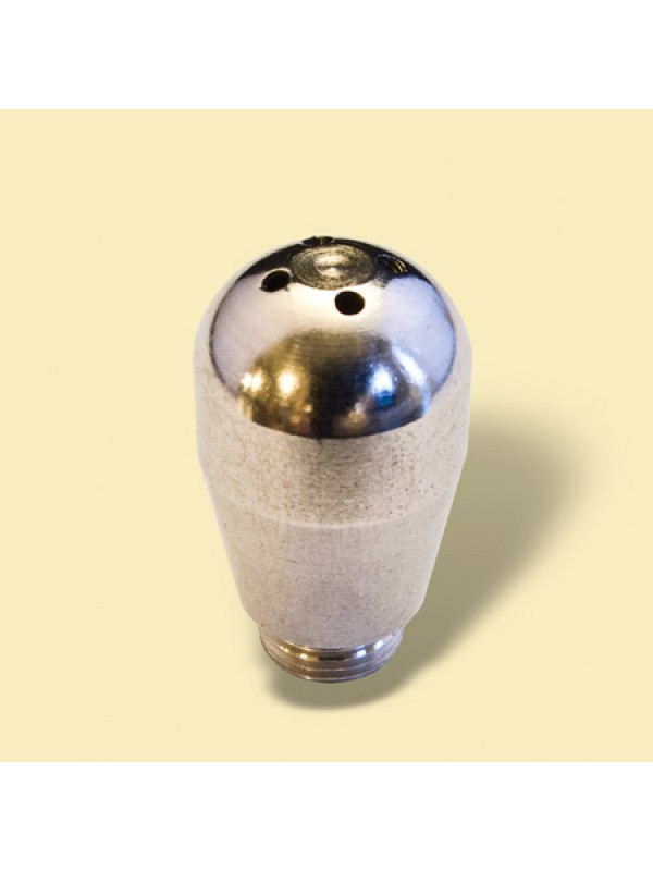 2-huls dampdyse 1,5mm huller - udvendigt gevind