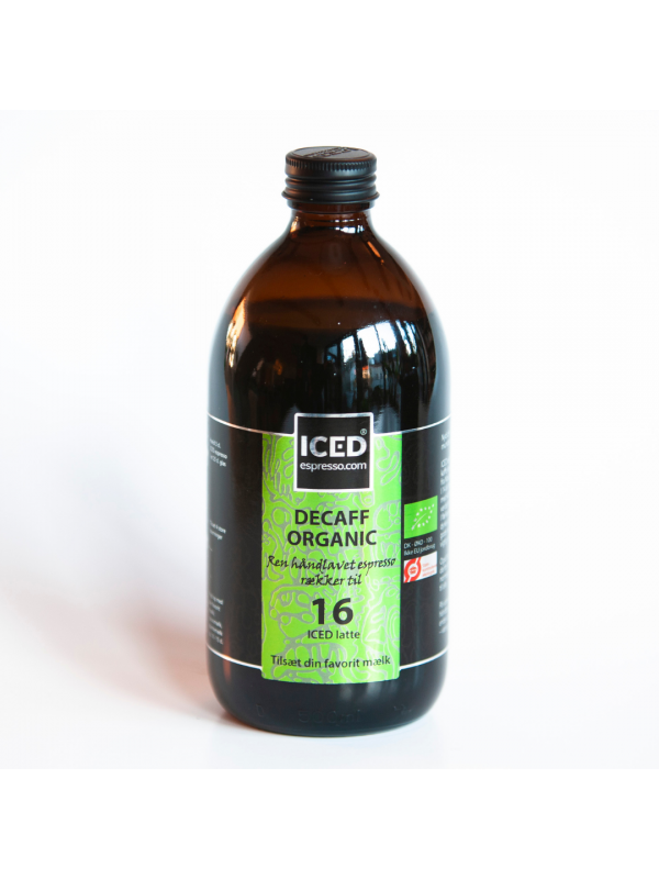 Iced Espresso Koffeinfri Økologisk Original 16 shots - ½ liter