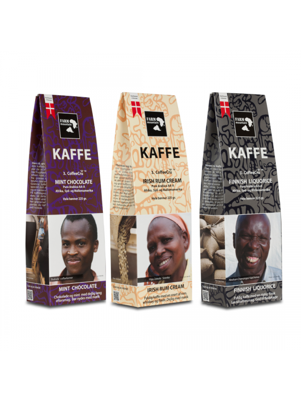 3 x smagskaffe B - Farm Mountain