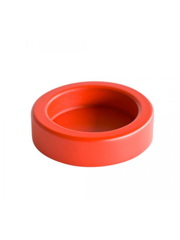 KA stamperholder - rødbejdset