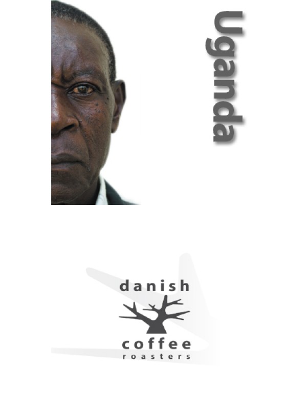 Uganda Farm Mountain Peaberry, rå bønner